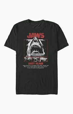 Jaws Pop Poster T-Shirt
