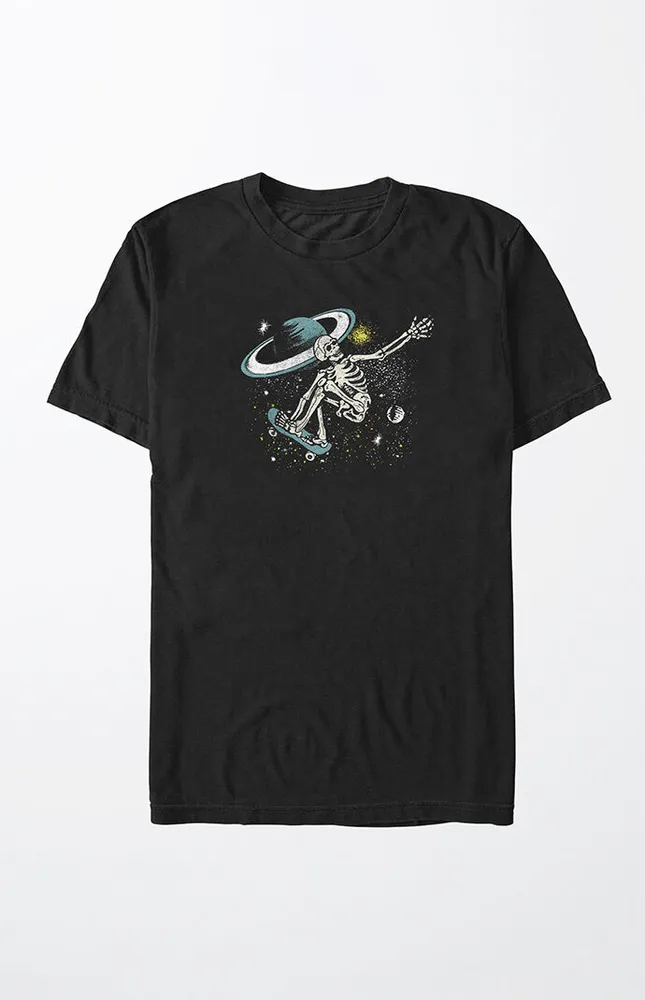 Skeleton Space Skater T-Shirt