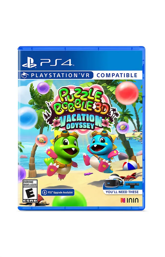 Puzzle Bobble 3D: Vacation Odyssey PS4 Game