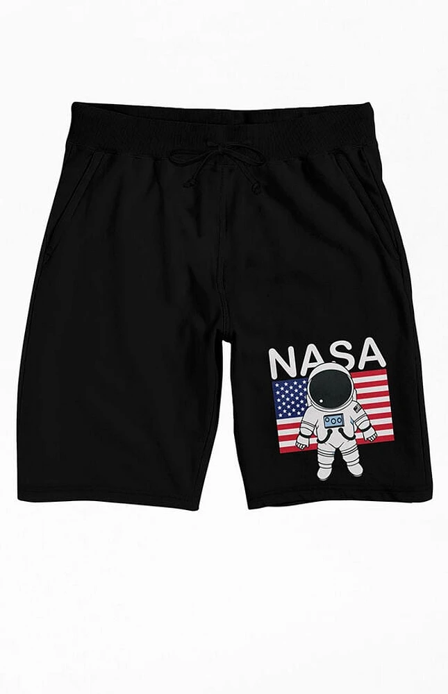NASA Astronaut USA Sweat Shorts