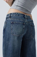 PacSun Casey Low Rise Baggy Jeans Dark Indigo Tint