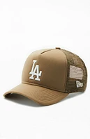 New Era LA Dodgers Snapback Trucker Hat