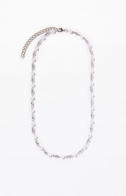 PacSun Pearl Silver Necklace