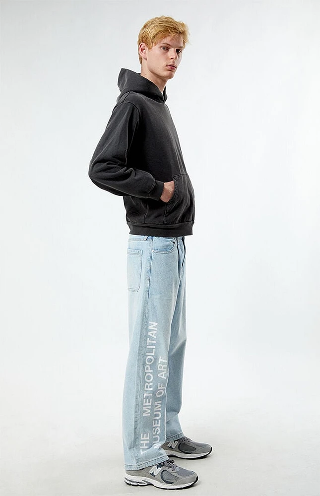 The Met x PacSun Baggy Graphic Jeans