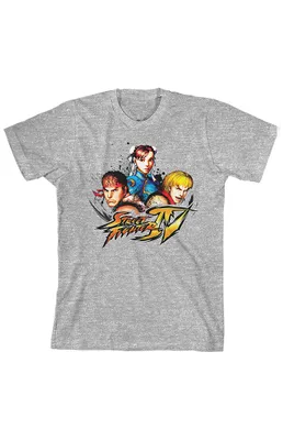 Kids Street Fighter Characters T-Shirt
