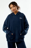 FORD Mustang Flames Oversized Hoodie