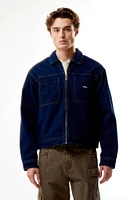 Obey Hardwork Zip Up Jacket