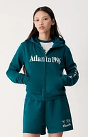 Olympics Atlanta Slim Fit Zip Up Hoodie