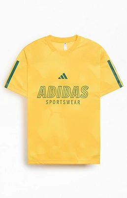 adidas Yellow Tiro Jersey
