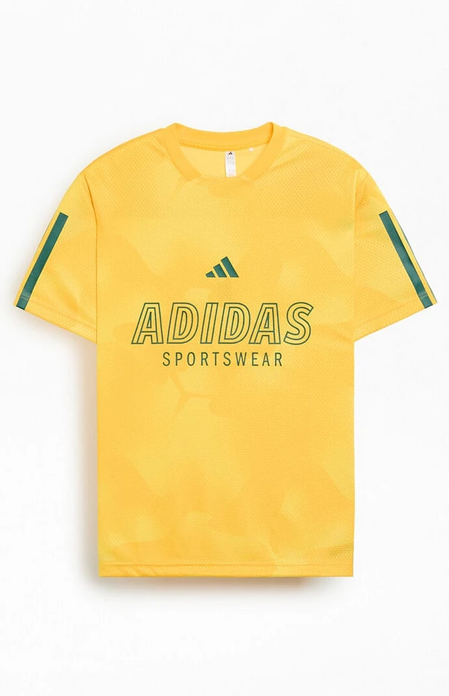 adidas Yellow Tiro Jersey