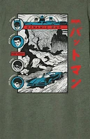 Batmanga Batman & Robin Batmobile T-Shirt