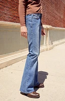 John Galt Medium Blue Brielle '90s Bootcut Low Rise Jeans