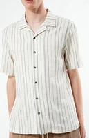 PacSun Striped Camp Shirt