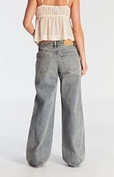PacSun Casey Tint Low Rise Baggy Jeans Medium Indigo