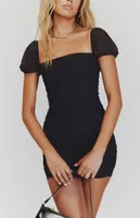 Recycled Black Charvi Mini Dress