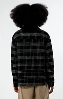 PacSun Oversized Wooly Flannel Shirt