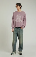Pacsun Dark Indigo Tinted Baggy Jeans