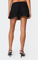 Edikted Lora Tiered Mini Skirt