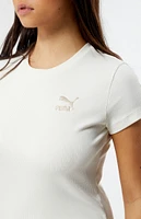 Puma Classics Ribbed Slim T-Shirt