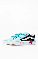 Vans Kids Flower Old Skool V Glitter Shoes