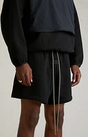 Fear of God Essentials Black Sweat Shorts