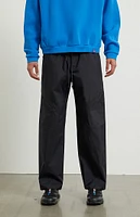 A.R.C. Active Black Nylon Baggy Cargo Pants