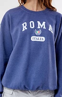 Golden Hour Roma Italia Crew Neck Sweatshirt