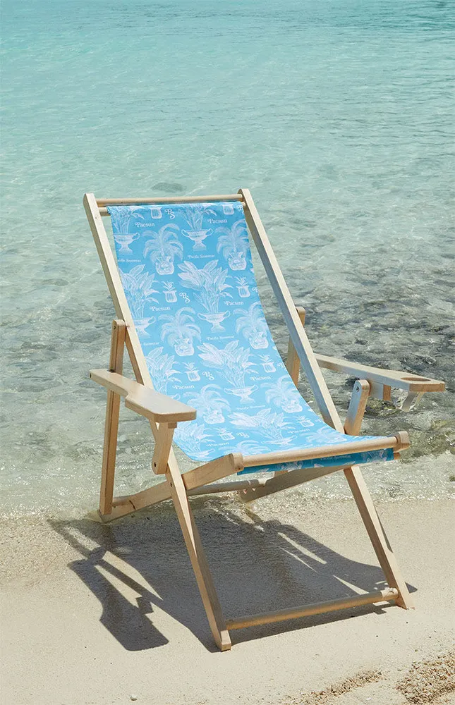 PacSun Etoile Monogram Print Beach Chair