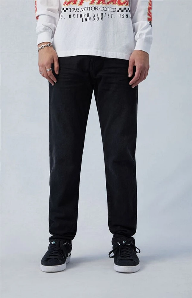 Pacsun Comfort Stretch Black Athletic Slim Jeans