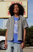 PacSun Kids Chevron Camp Shirt