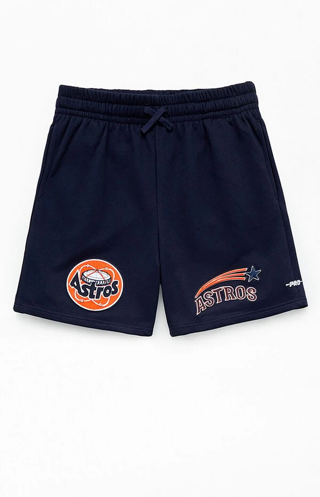 ProStandard Kids Houston Astros Retro Classic Sweat Shorts