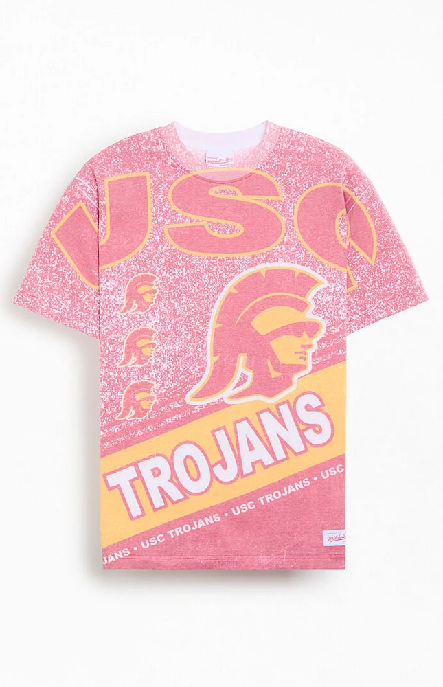Mitchell & Ness USC Trojans Playmaker T-Shirt