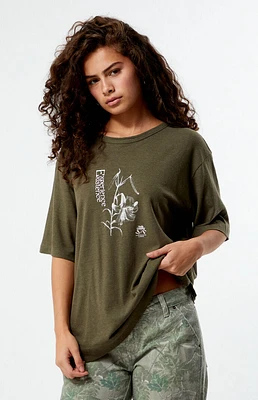 Thrills Lilium Hemp Box  Oversized T-Shirt