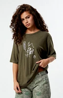 Thrills Lilium Hemp Box Oversized T-Shirt