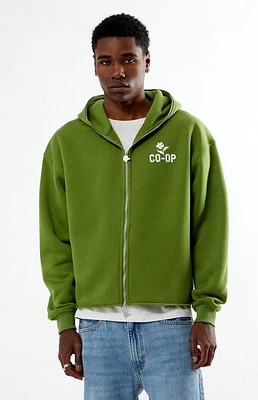 GARDENS & SEEDS Co-Op Statement Zip Up Hoodie