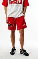 Budweiser By PacSun Logo Volley 6.5" Swim Trunks