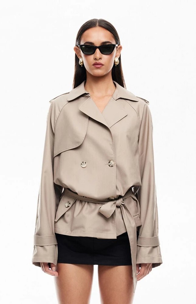 LIONESS Cropped Treacherous Coat