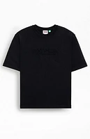GUESS Originals Black Applique Boxy T-Shirt