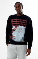 Budweiser By PacSun Ice Crew Neck Sweatshirt