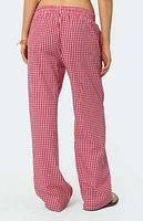 Edikted Taya Gingham Pants