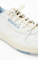 Reebok Women's White & Blue Phase Court Sneakers