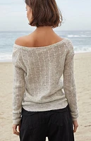 John Galt Silver Elissa Sweater