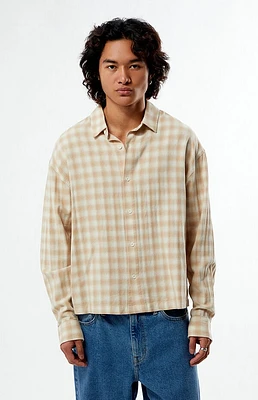 Pacsun Plaid Long Sleeve Button Down Shirt