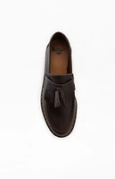 Adrian Crazy Horse Leather Tassel Loafers