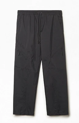 A.R.C. Active Black Nylon Baggy Cargo Pants