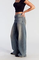 Pacsun Casey Star Stud Low Rise Baggy Jeans
