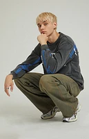 Pacsun Medium Indigo Tinted Extreme Baggy Jeans