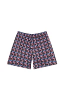 WeSC America Inc Zack Paradise Lost Scenery Aop 5" Swim Trunks