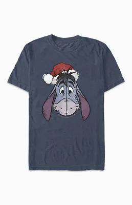 Winnie The Pooh Eeyore Santa T-Shirt