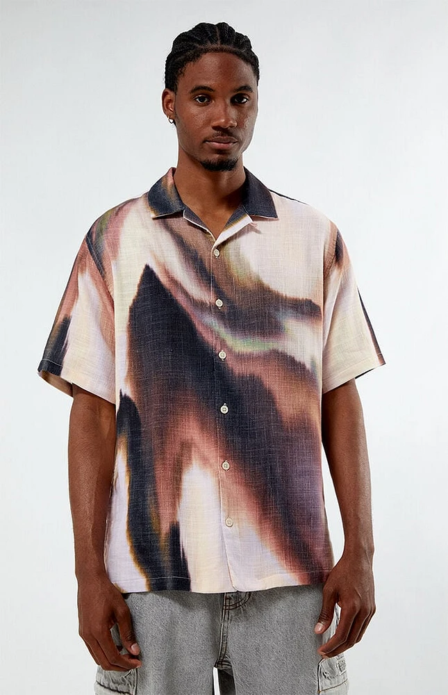 PacSun Printed Camp Shirt